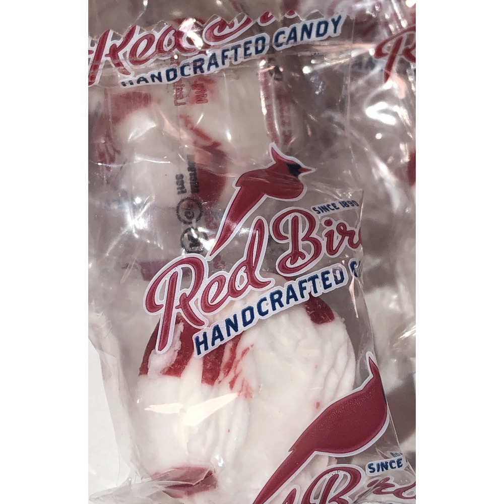 Red Bird ( ONE Pound ) Peppermint Candy Puffs Bulk Candy Individually wrapped - Picture 2 of 4